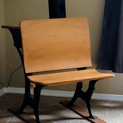 ANTIQUE SCHOOL DESK 