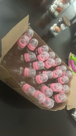 Babyshower Baby Bottles Bulk Lot – Pink