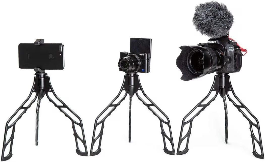 SwitchPod DSLR Tripod for Smart Phone Camera Stand Holder for iPhone, Android, Aluminum, Lightweight, Vlogging, Photography Switch Pod