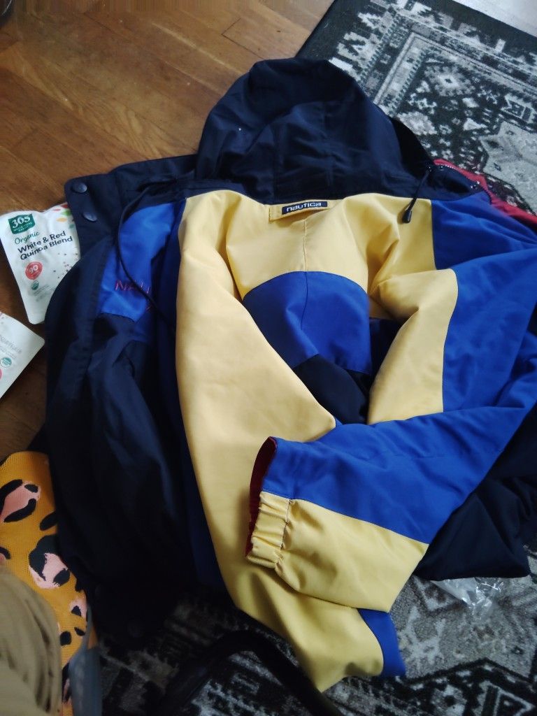 Nautica Retro Jacket Reversible