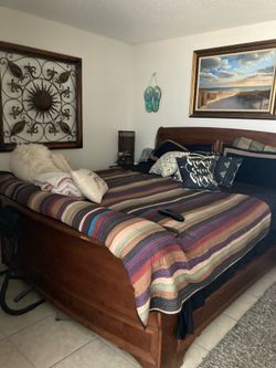 Cal King Bed Frame And Mattress