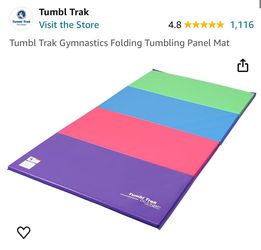 Tumbl Trak Gymnastics Folding Tumble Panel May