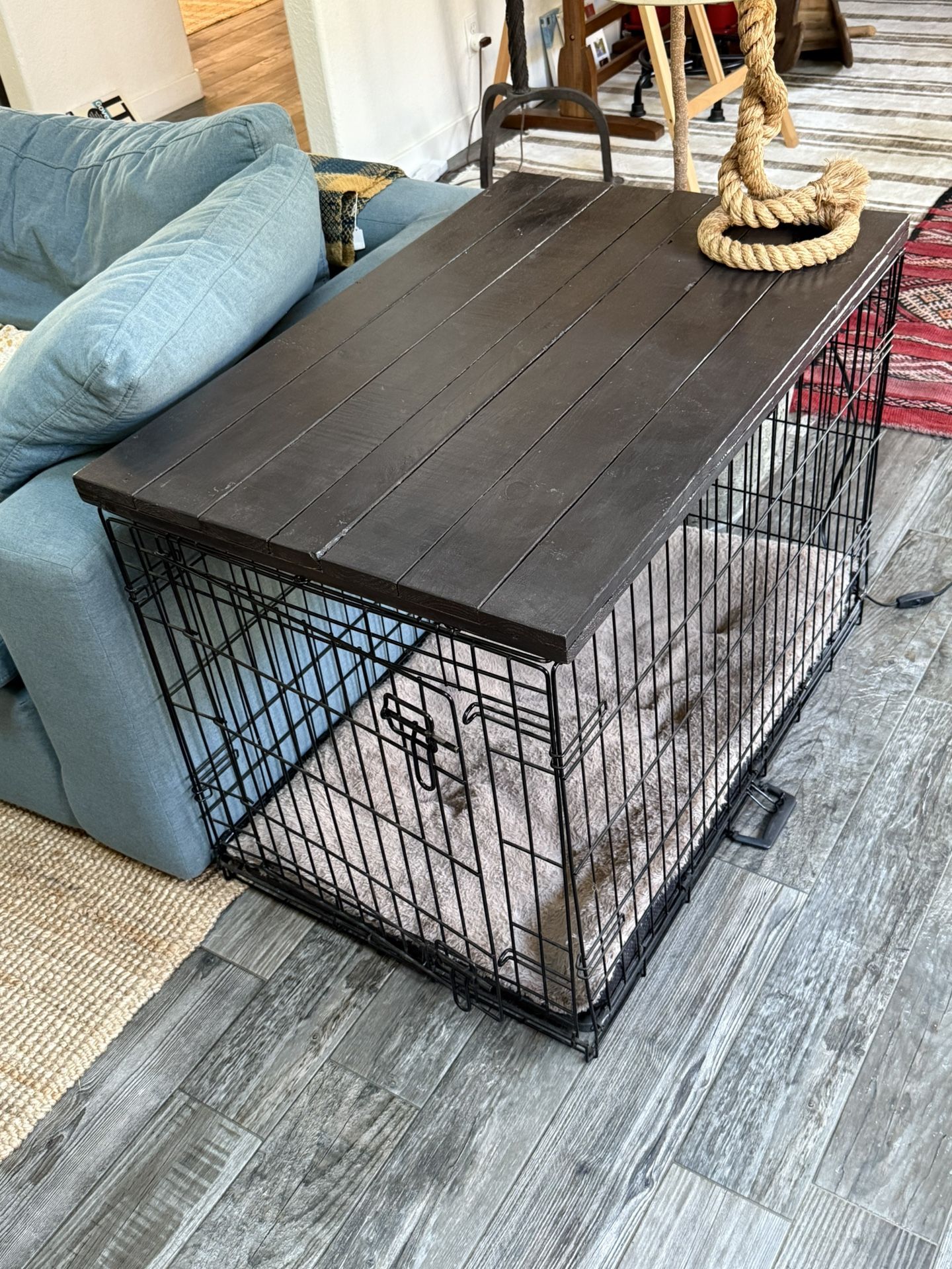 36” Wood Crate Topper / Table