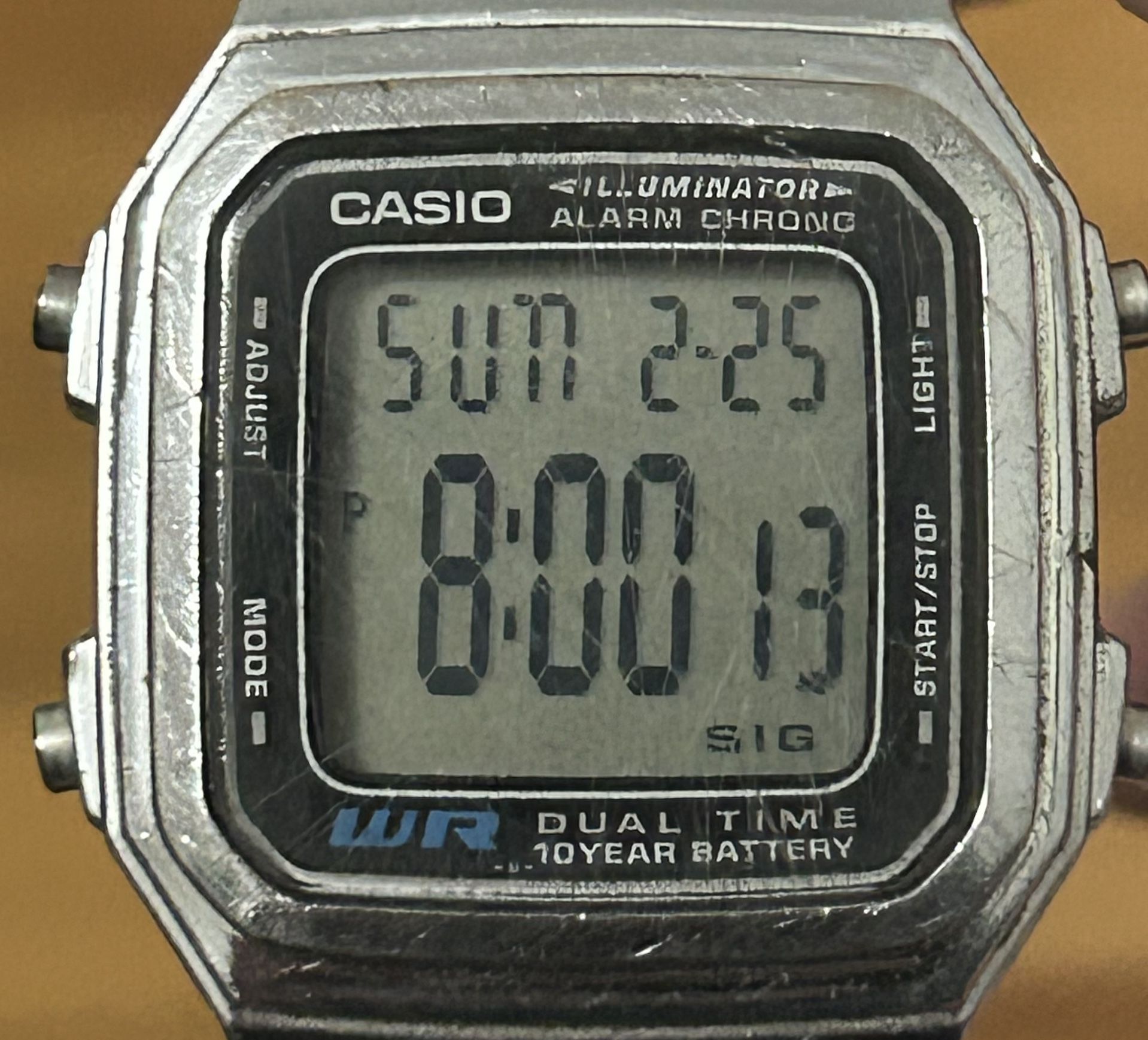 Casio Illuminator Digital WR Watch