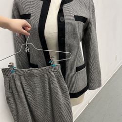 Vintage Petite Skirt Suit