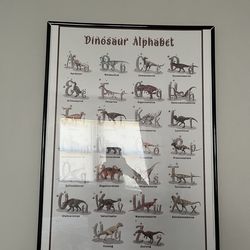 Dinosaur alphabet
