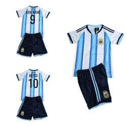 Argentina Soccer KID'S Set Personalized. 