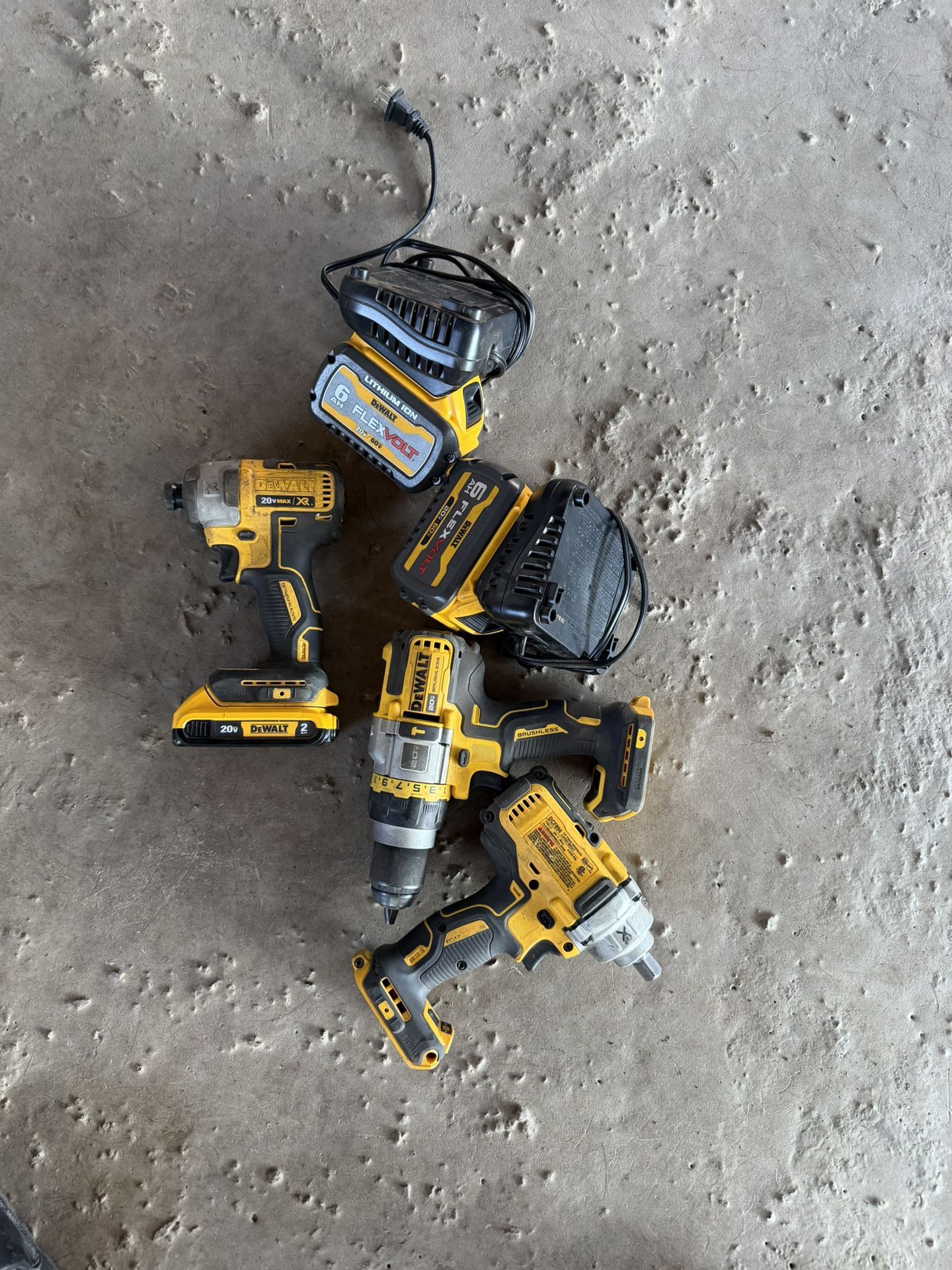 DEWALT Combo Batteries And Chargers