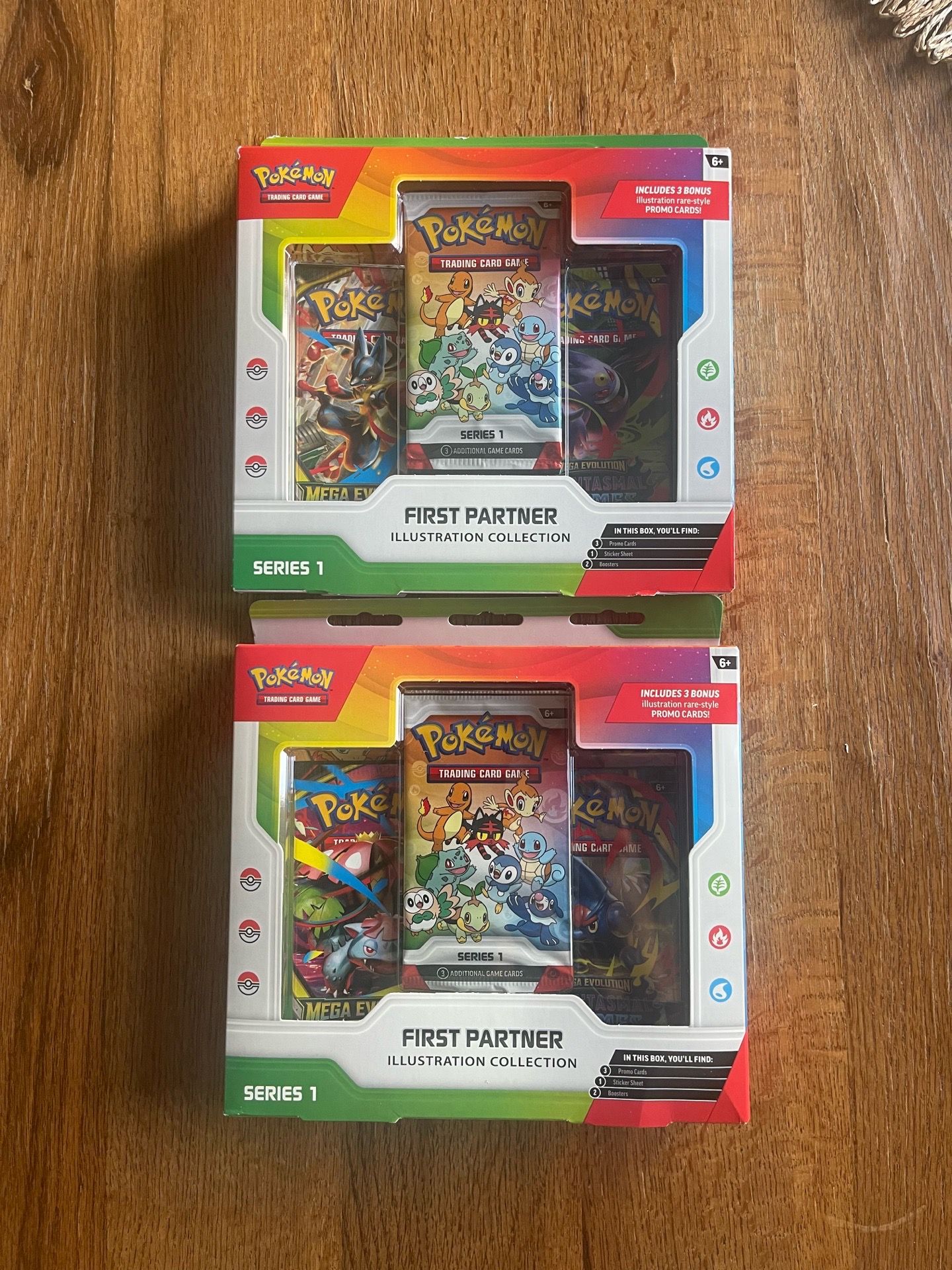🔥 Pokémon First Partner Illustration Collection – Series 1 🔥