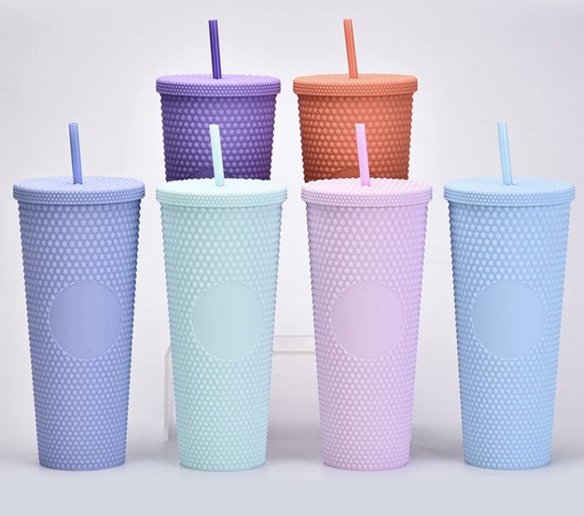 Matte Studded Plastic 24 oz Tumbler Cold Cup - Same Starbucks size