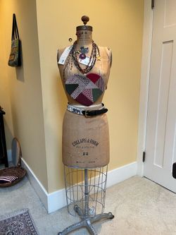 1951 dress form collapsible mannequin