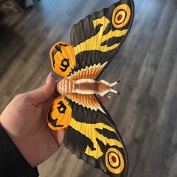 2018 Movie Monster 10" wingspan Mothra Adullt 2004 Figure Godzilla Bandai Kaiju