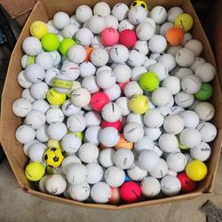 100 Used Golf Balls 