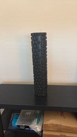 Black Textured Foam Roller