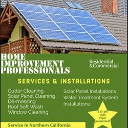SOLAR PANEL CLEANING SERVICE!