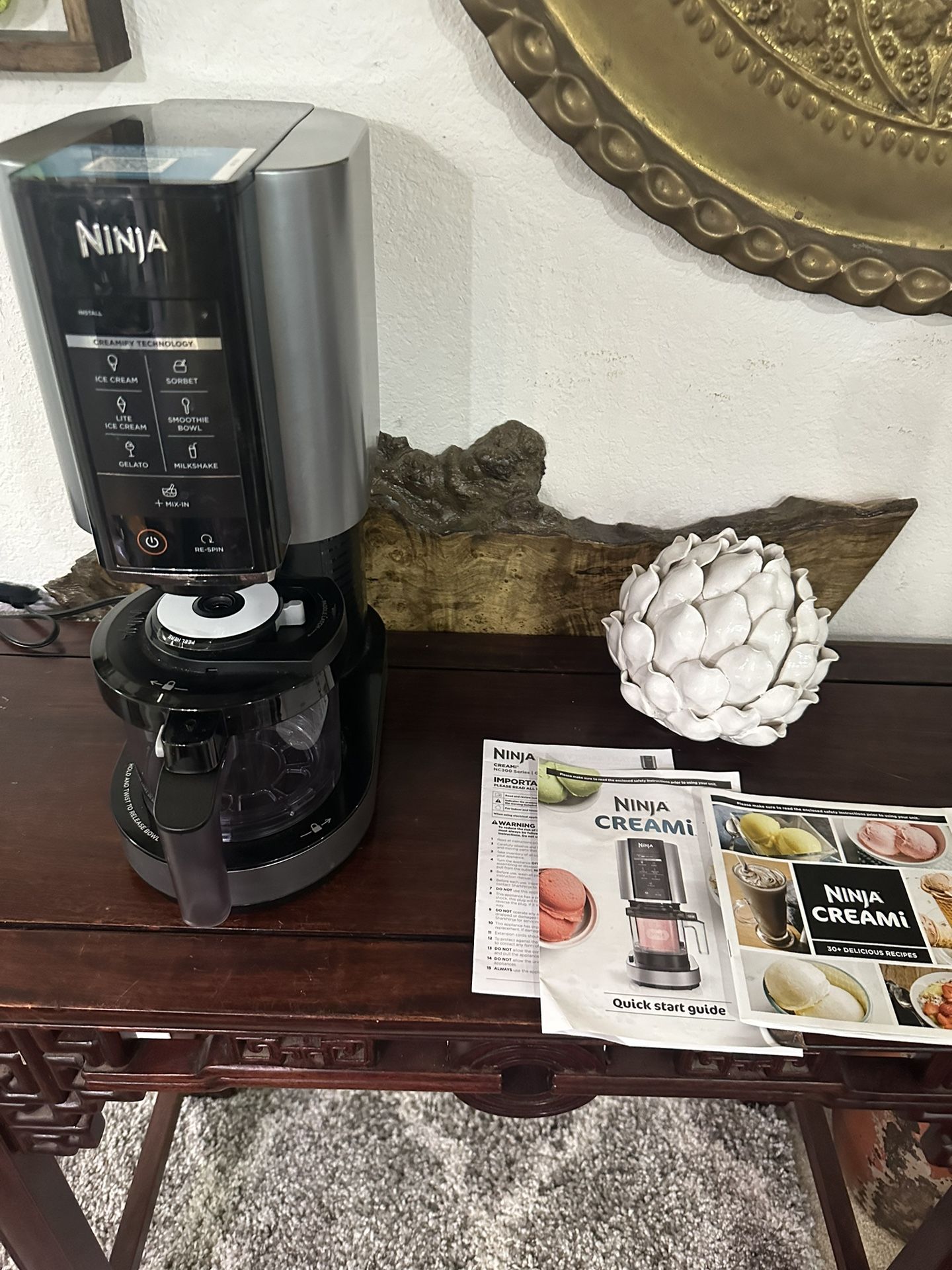 Ninja Creami 7 In One Never Used Ice Cream Maker Open Box