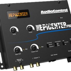 The NEW EPICENTER PRO Bass Restoration Processor & Line Driver
