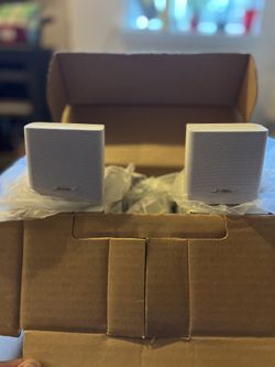 Bose White Speaker 