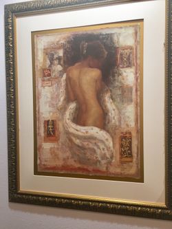 Framed Serigraph Art