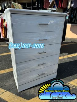 Five drawer white cajonera Comoda nueva chest mueble Dresser