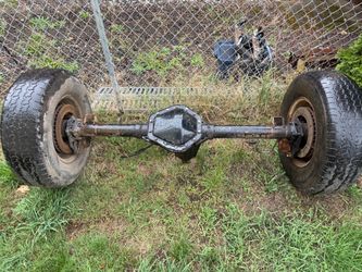 Chevy 14 bolt rear end with disk brakes