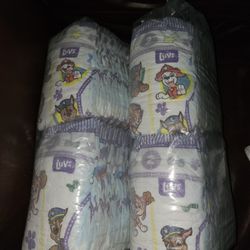 Size 2 diapers- open package