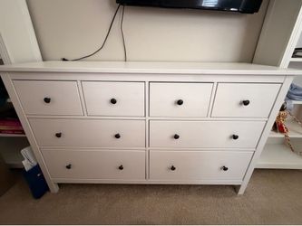 Dresser and Nightstand. White. IKEA. (Sale Pending)