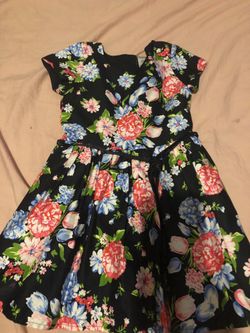 Flowery dress