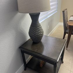Lamp and Table