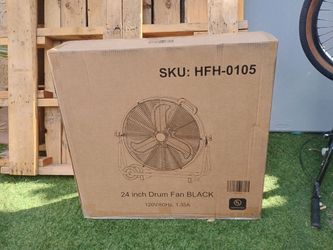 Bilt hard 24 inch Drum Fan Black