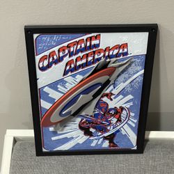 Captain America 3d Pop Art