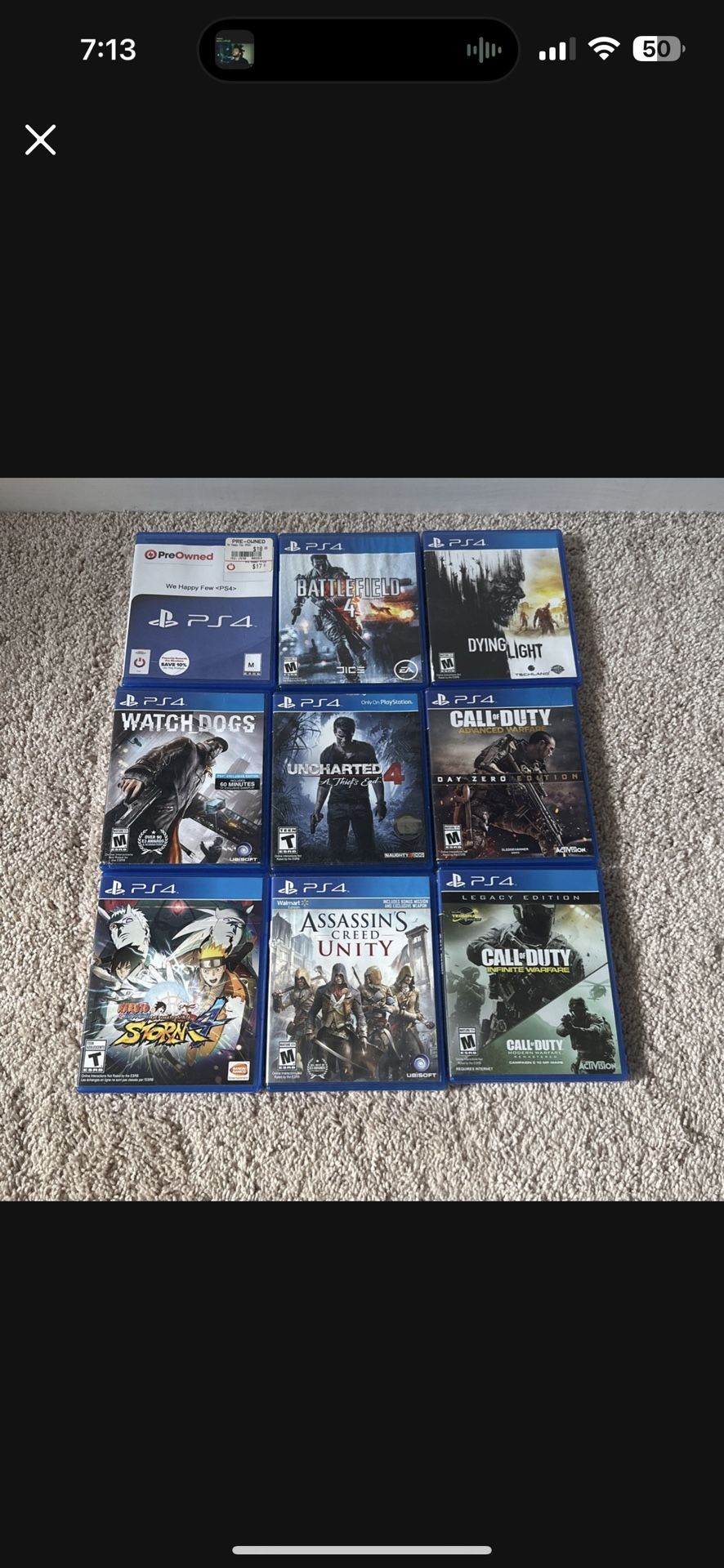 PS4 Games $20 EACH