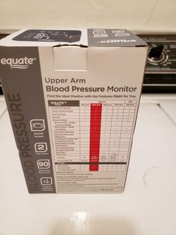 Equate Upper Arm Blood Pressure Monitor 6000 Series