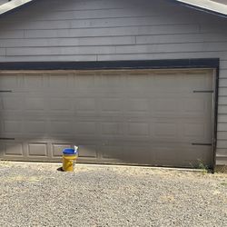 Garage Door and Genie Opener - You disassemble and take away  