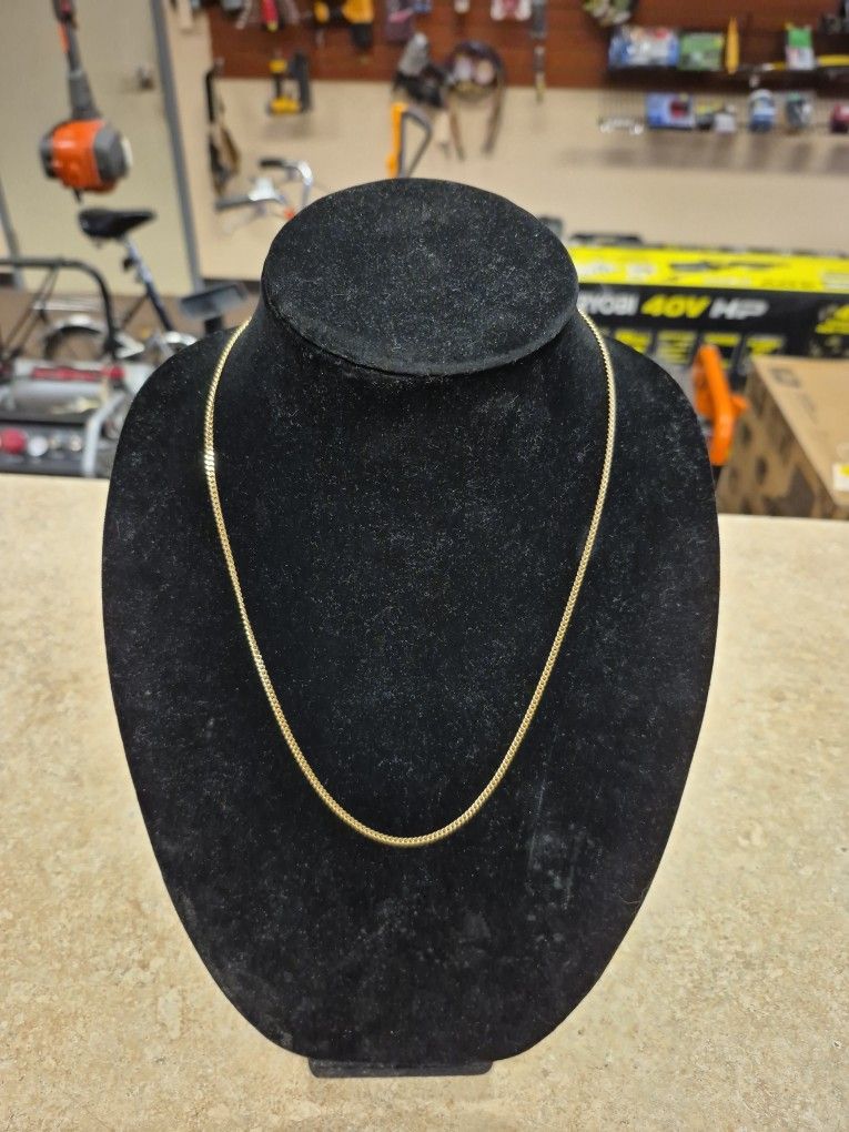 14k Yellow Gold 21" Necklace