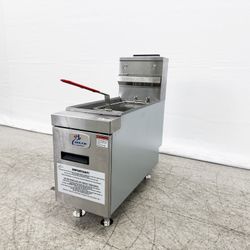 Gas Countertop Fryer Two tube burners NG CTF-2