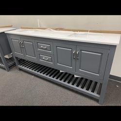 72 Inch Vanity With Top 