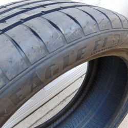 2 New 255 35 19 Goodyear Eagle F1 Asymmetric 2 *RFT* Tires 92Y *2021*