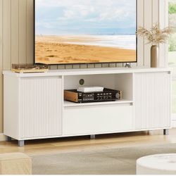 TV Console White