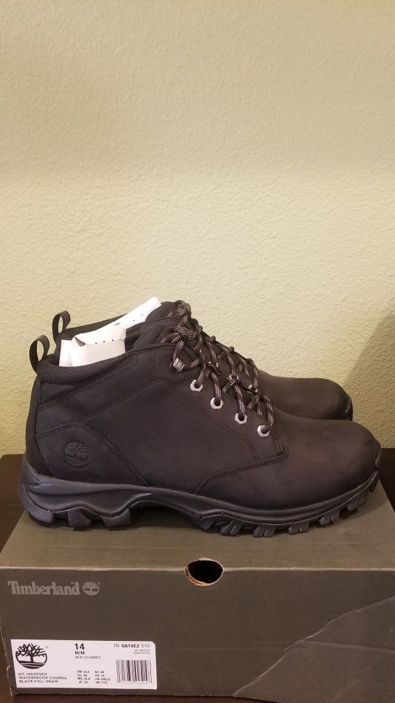 TIMBERLAND MEN'S MOUNT MADDSEN CHUKKA HIKING BOOTS TB0A1VEZ015 (SIZE 14M)