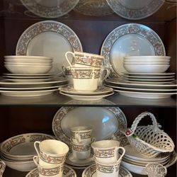 53-Piece Vintage Ascons Japanese China Set
