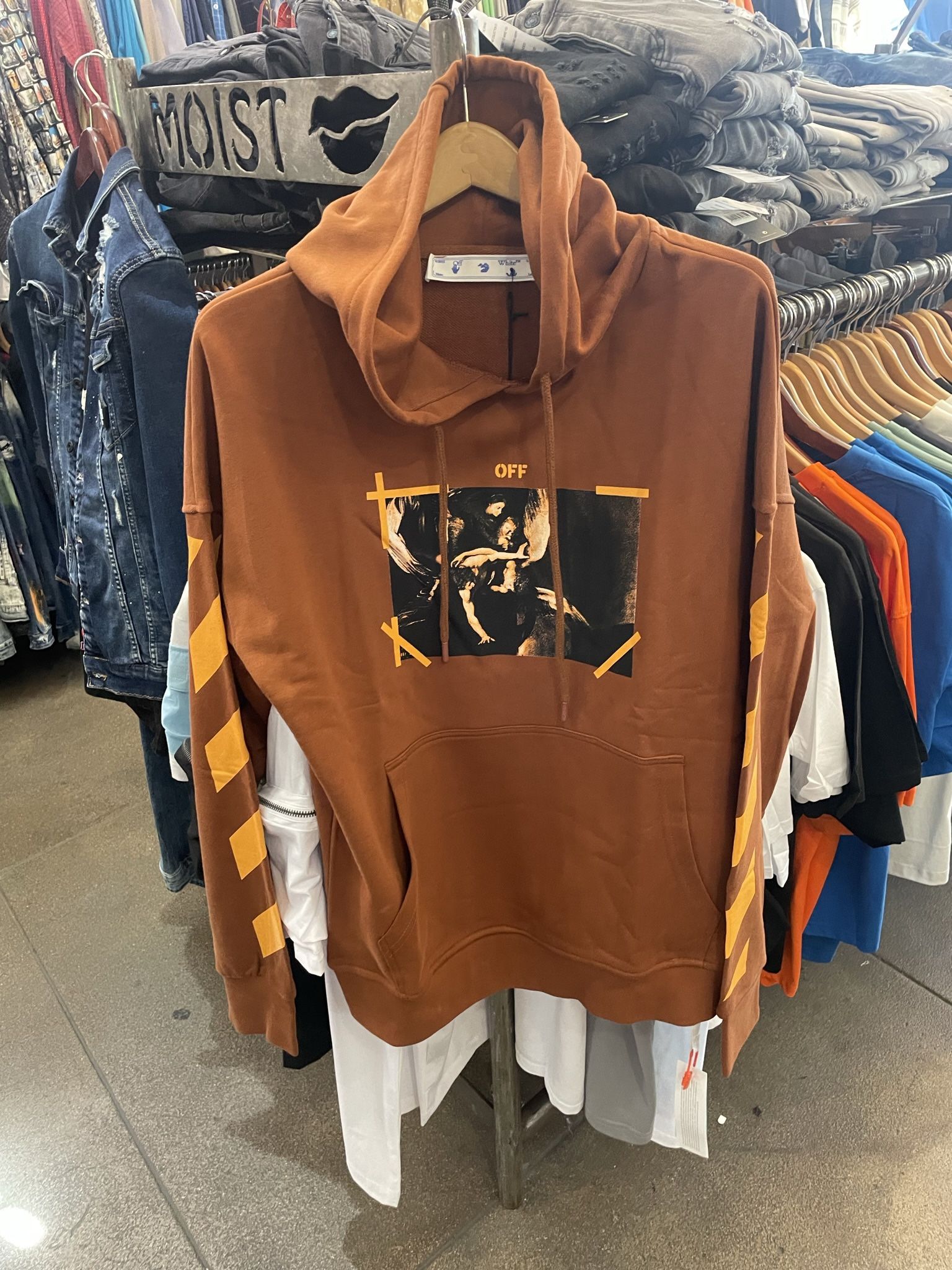 Off White Hoodie Sweatshirt Limited Sizes Now Available