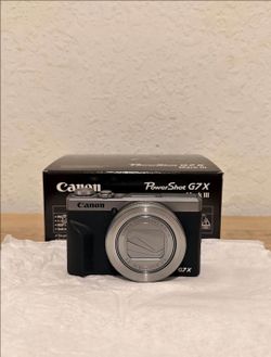 Canon Powershot G7X Mark III Silver