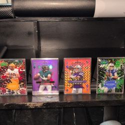 Rare 2024 Wild Card Football Lot - Jalen Hurts & Top QB Prospects - Low Numbered /10, /5