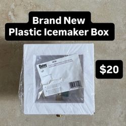 Brand New Plastic Icemaker Box (1 Available) 