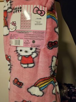 Hello Kitty Faux Fur Blanket