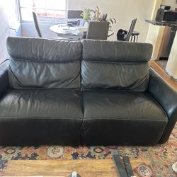 Recliner Leather Couch