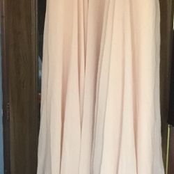 Peach Colored Formal Dress S/M