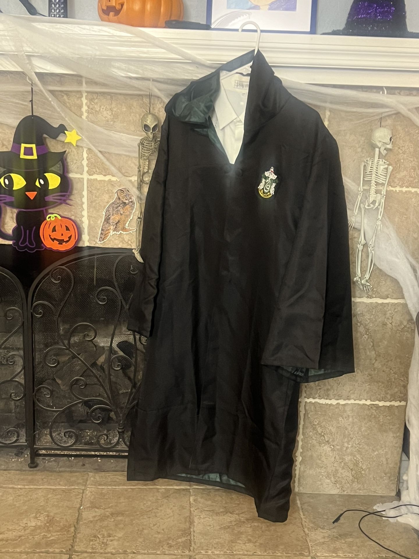 Harry Potter Slytherin Robe Costume Cosplay