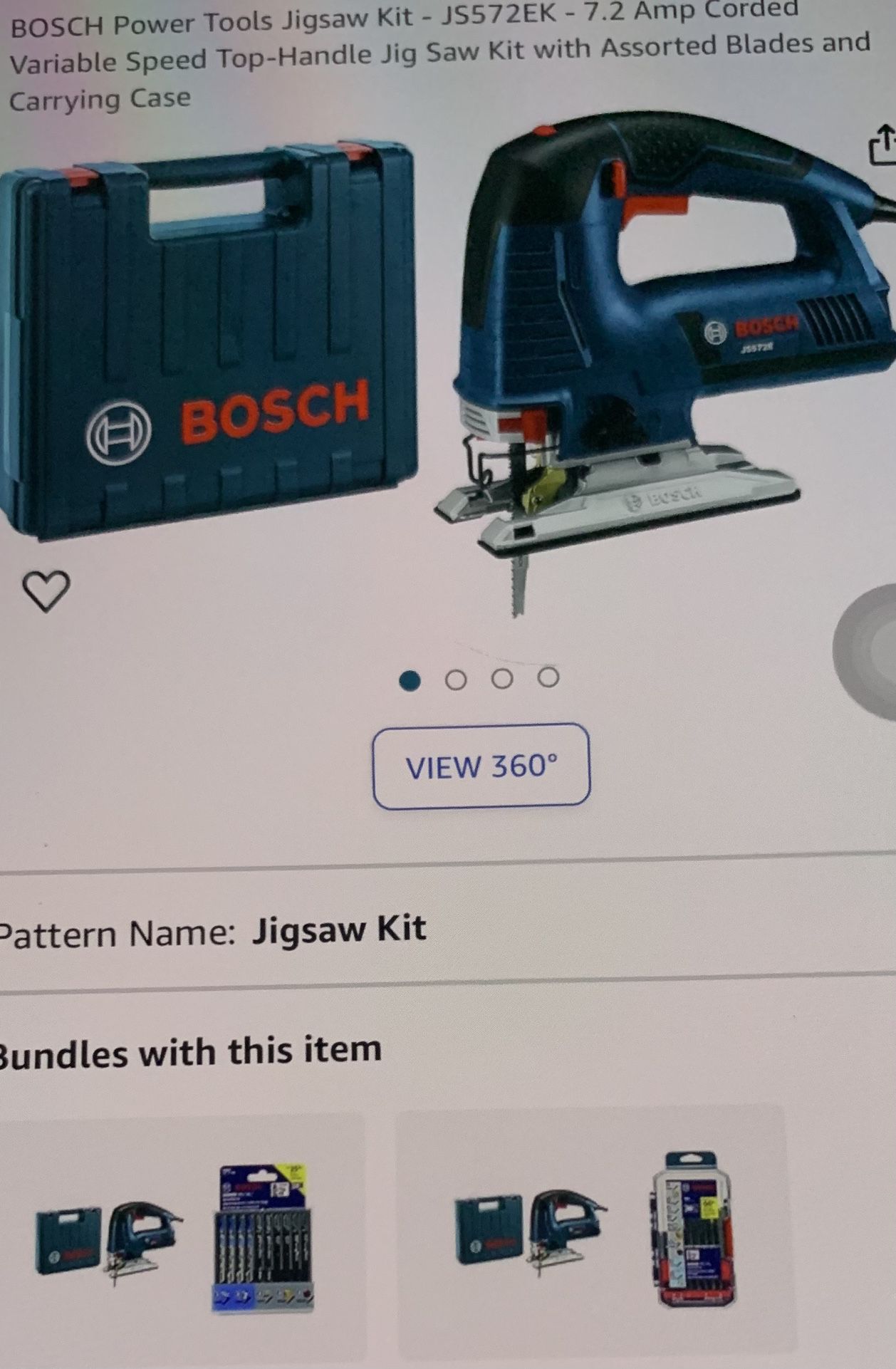 Bosch Jigsaw Set
